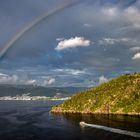 Einfahrt nach Bergen - Bryygen