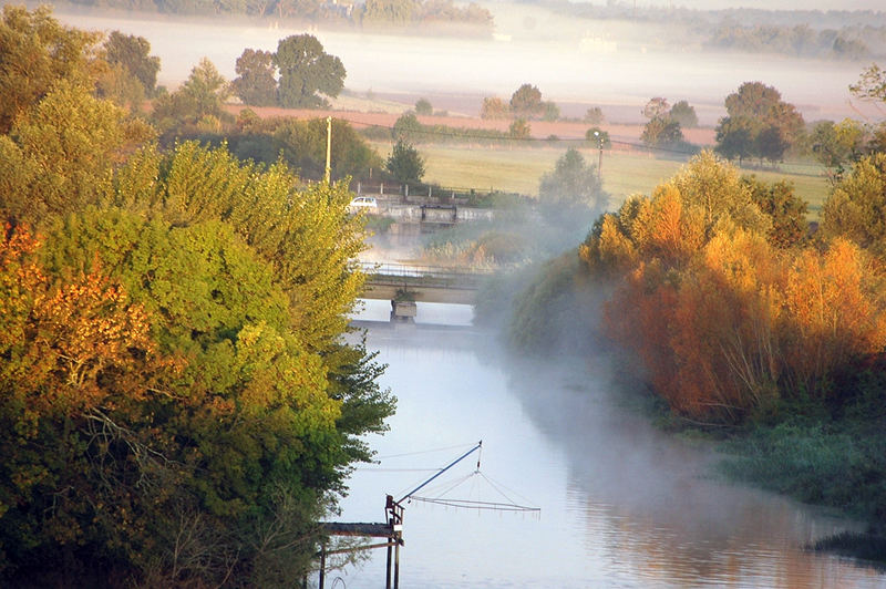 Einfahrt nach Bordeaux