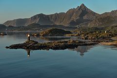 Einfahrt nach Leknes, Lofoten