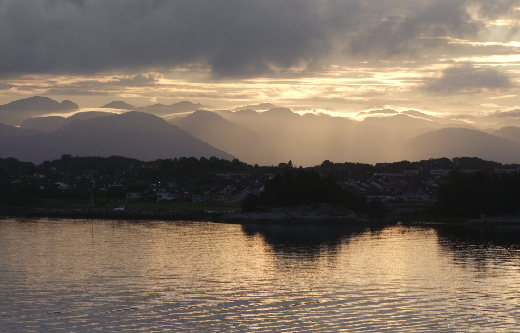 Einfahrt nach Stavanger