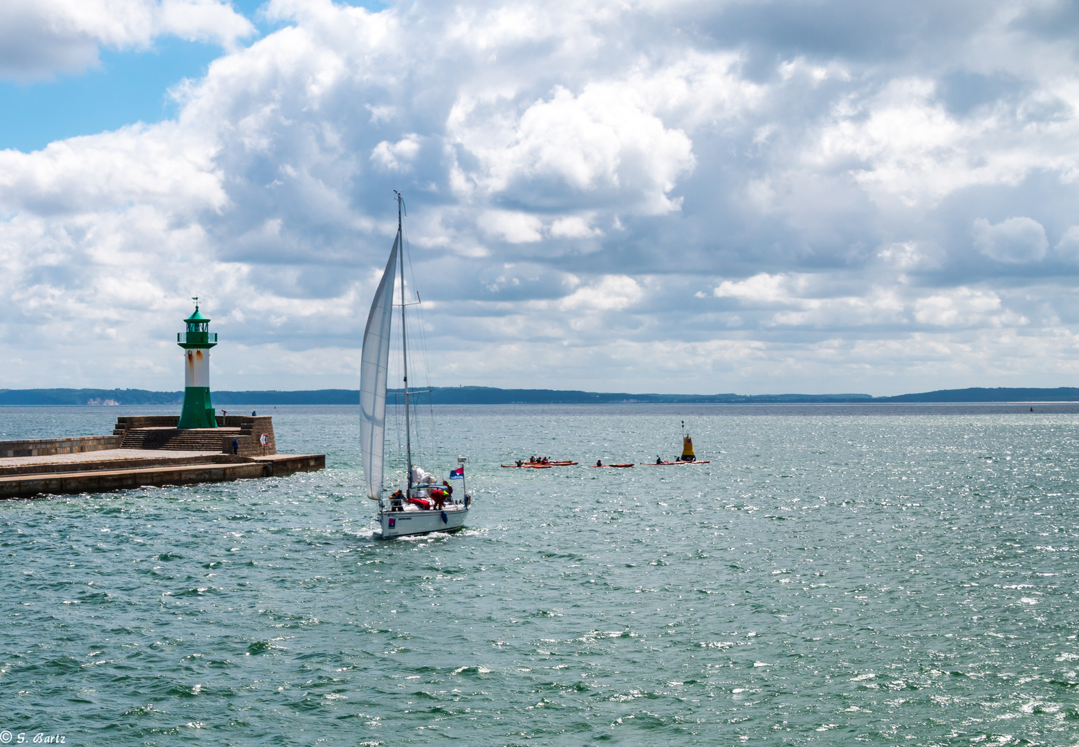 Einfahrt Sassnitz