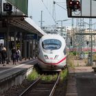 Einfahrt Stuttgart Hbf