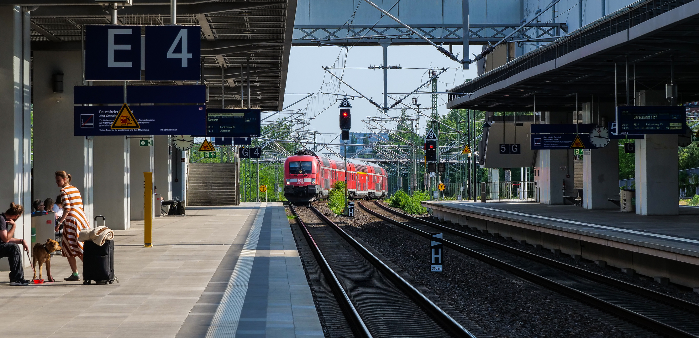 Einfahrt Südkreuz