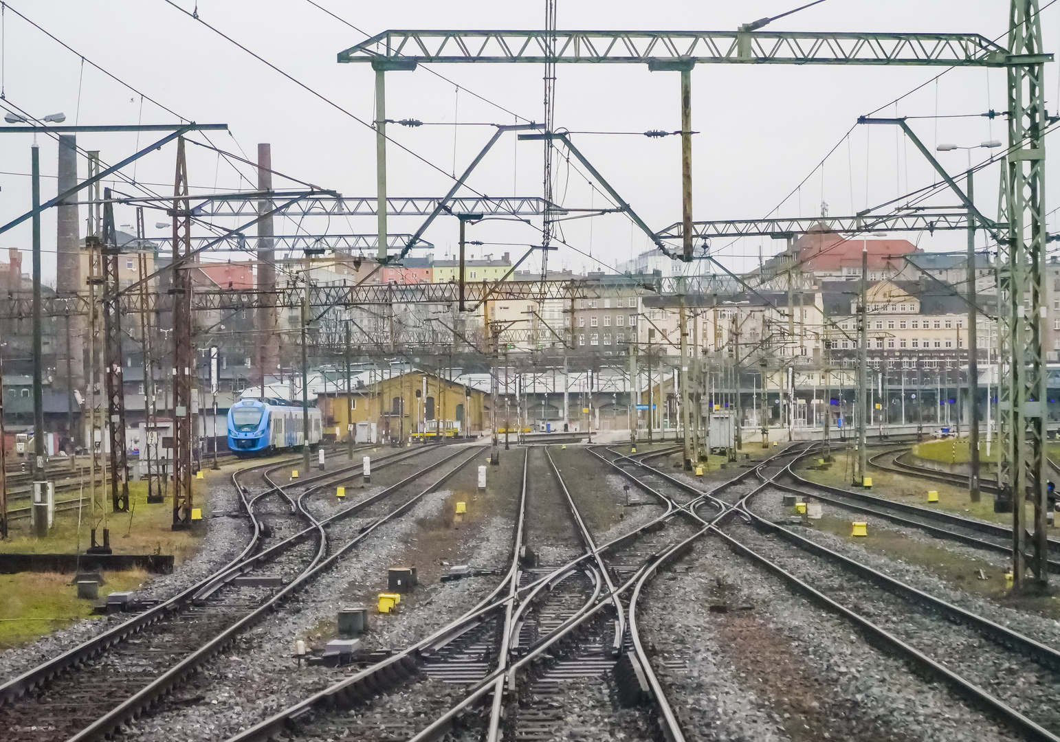 Einfahrt Szczecin Glowny