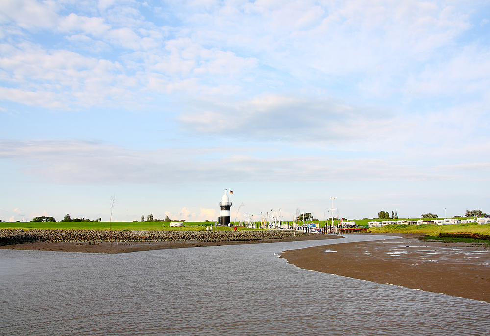 Einfahrt Wremer Kutterhafen