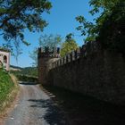 Einfahrt zum Castelcorniglio