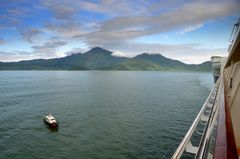 Einfahrt zum Hafen . Da Nang Vietnan 