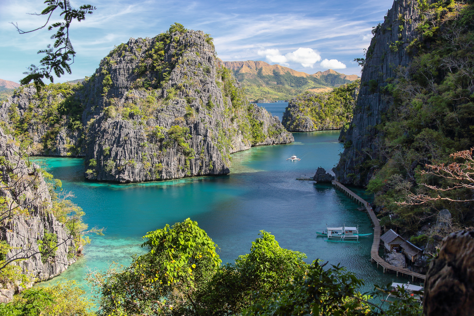 Einfahrt zum Kayangan Lake 