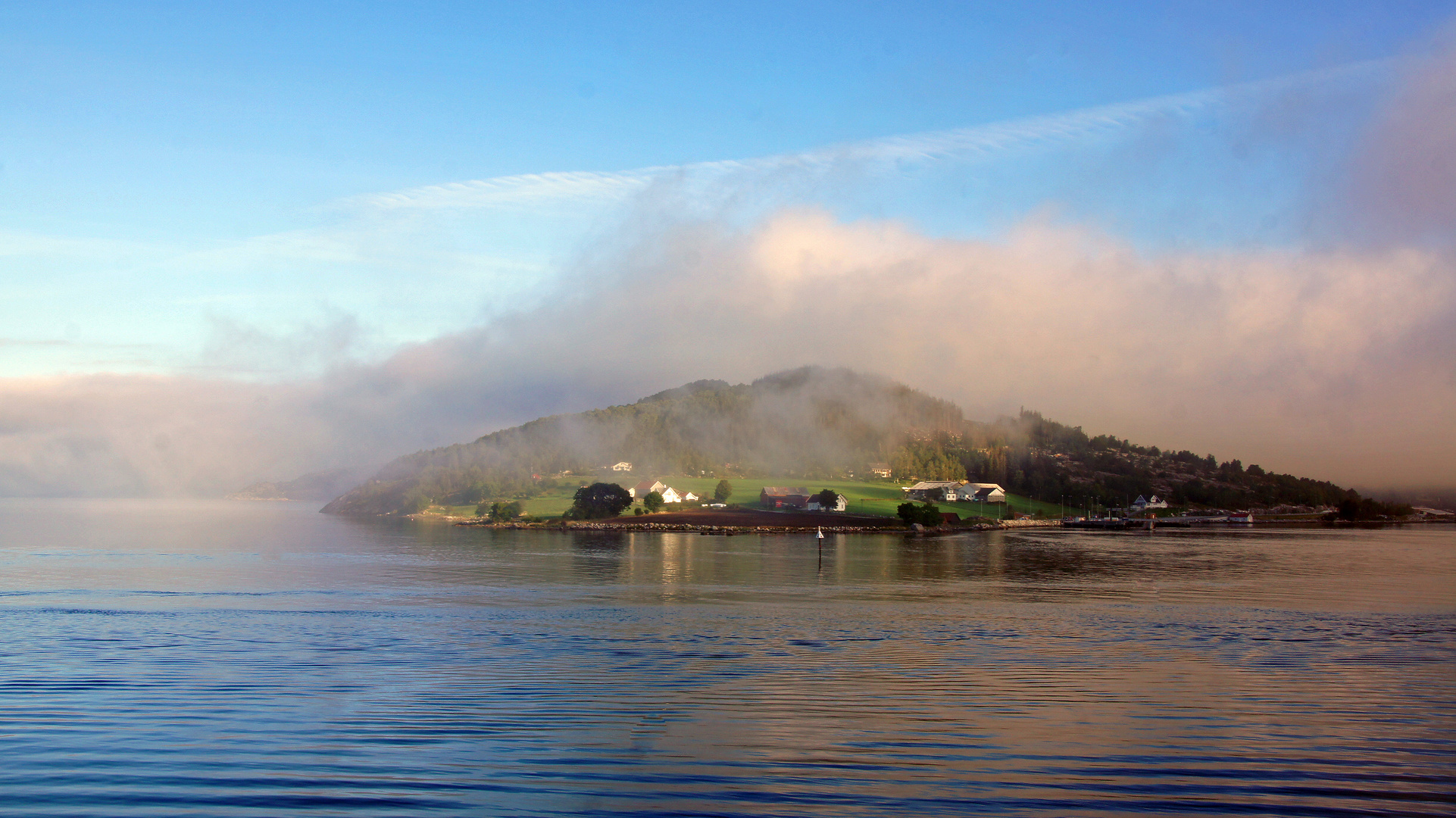 Einfahrt zum Lysefjord