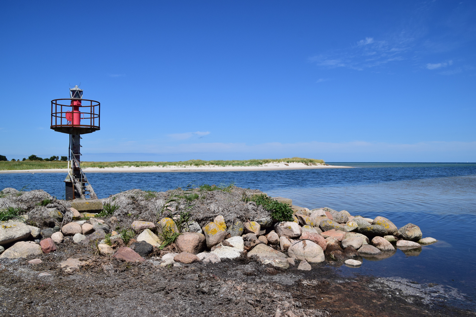 Einfahrt zum Nothafen Darßer Ort 2/10 Foto & Bild deutschland, europe
