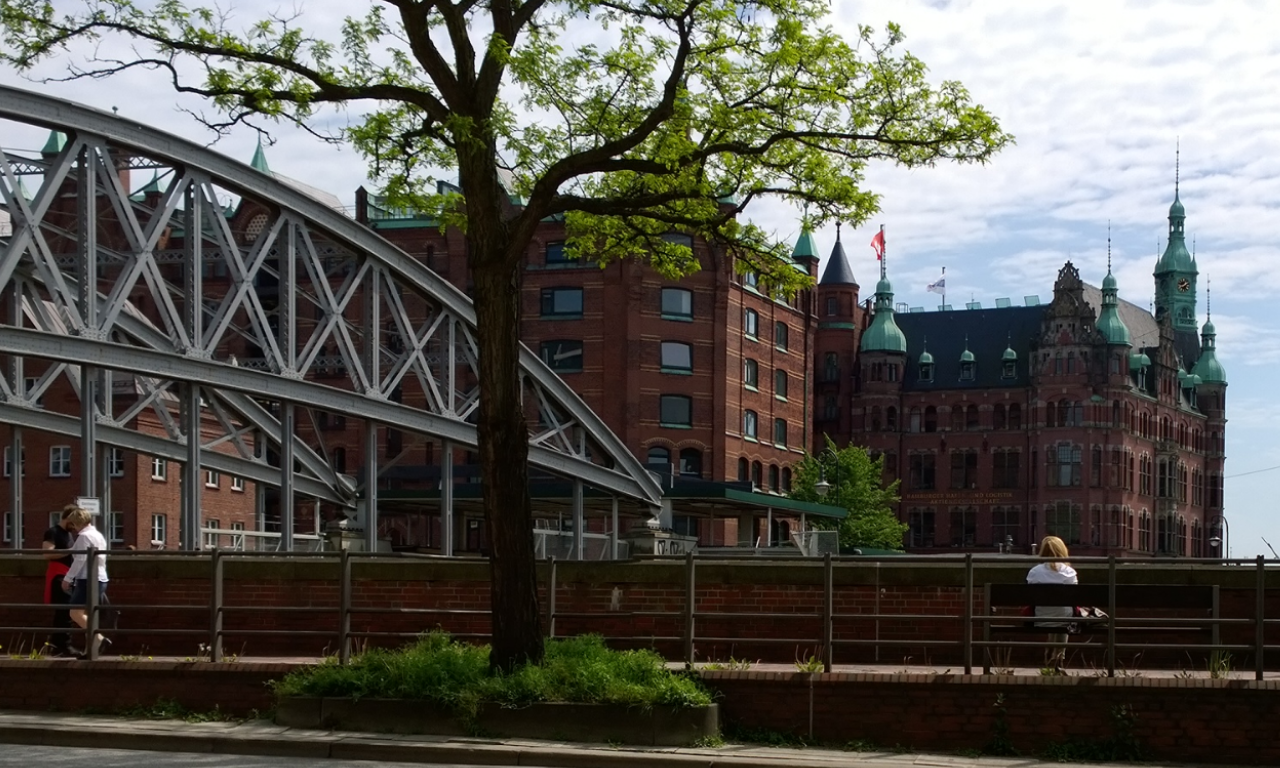 Einfahrt zur Hafencity