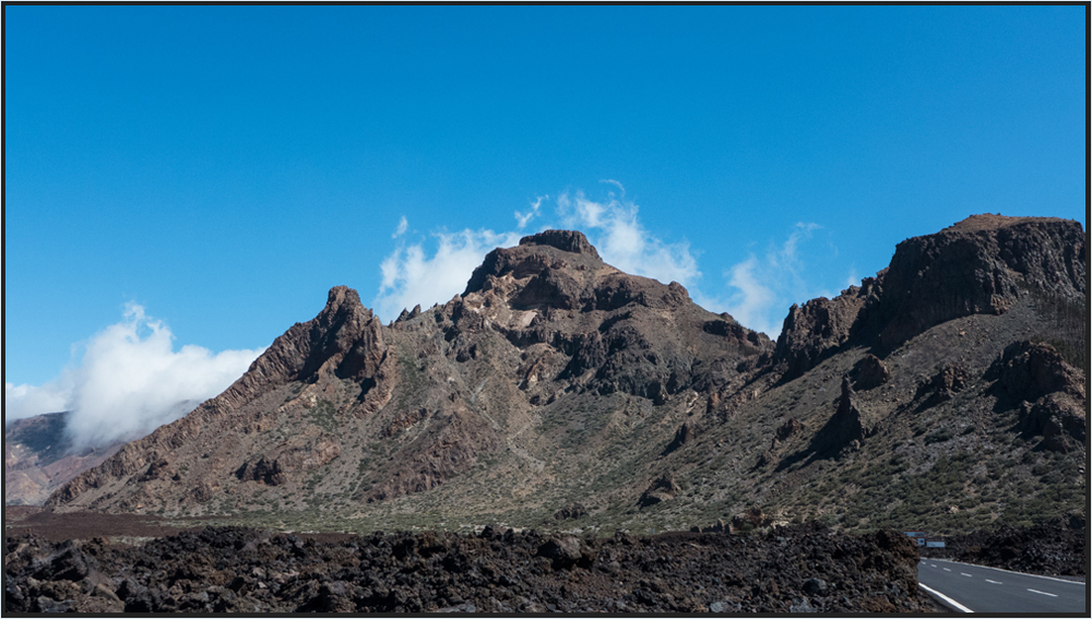 Einfahrt zur Las Caldera des Teide