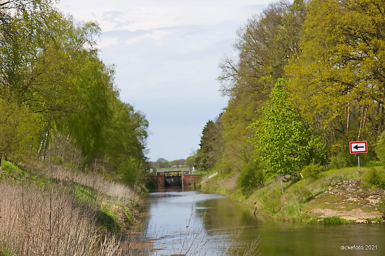 Einfart zur 3. Schleuse