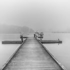 Einfeldersee im Nebel