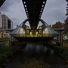 Einflugschneise für die Schwebebahn an der Ohligsmühle