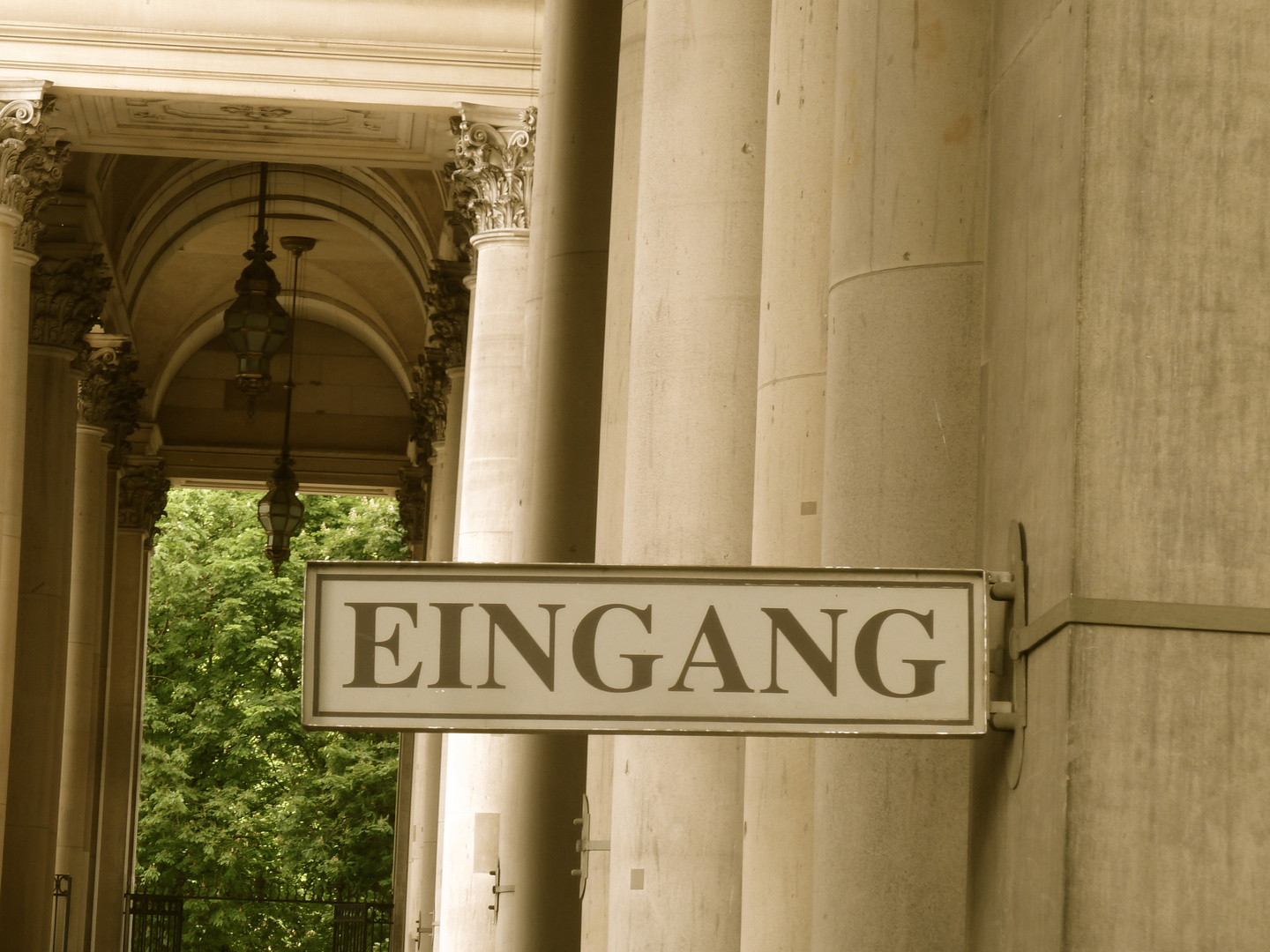 eingang