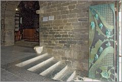 Eingang der 'San-Pietro-Kirche' in Portovenere