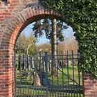 Eingang des  Judenfriedhofes  Bad Camberg...