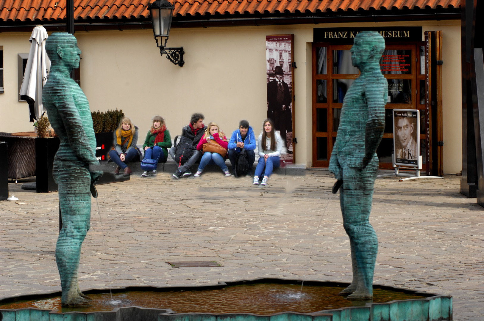 Eingang Franz Kafka Museum/Prag