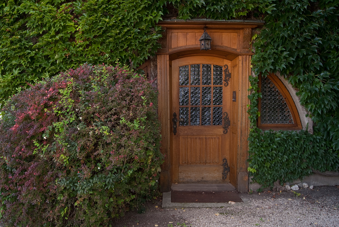 Eingang ins Haus am Mühlbach in Laa an der Thaya.