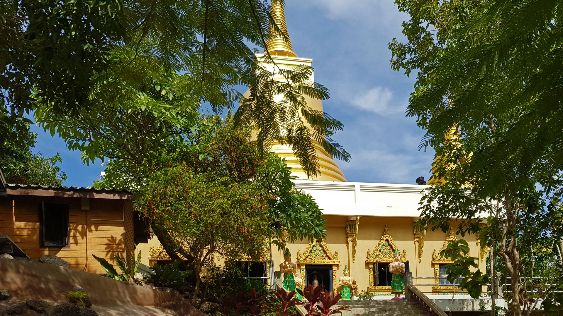 Eingang Khao Hua Jook Pagode 