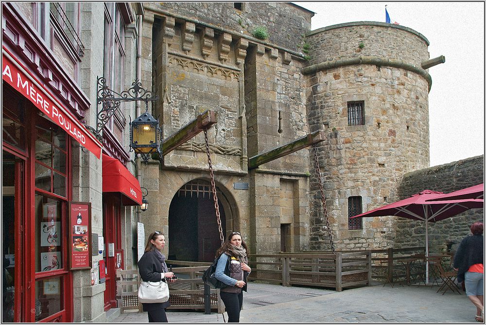 Eingang le Mont-Saint-Michel