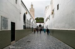 Eingang Moulay-Idriss-Mausoleum