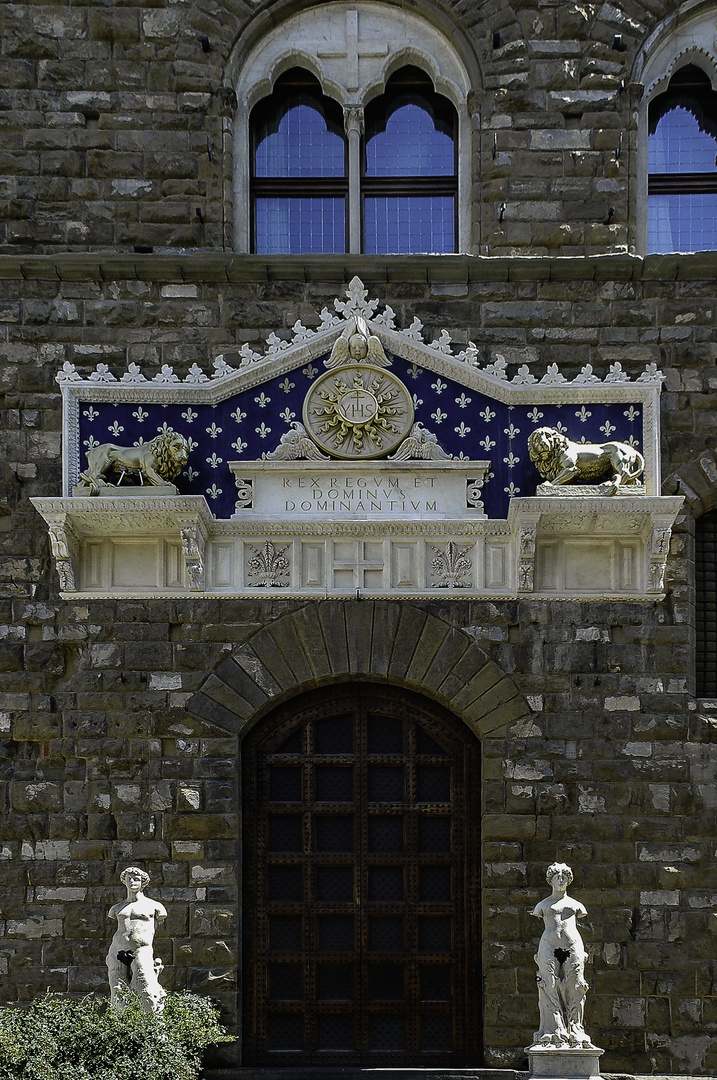 Eingang Palazzo Vecchio