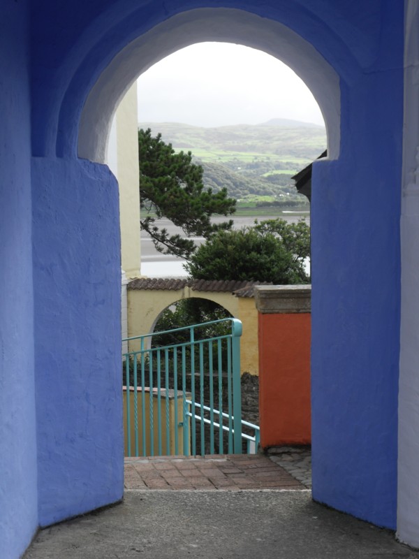 Eingang - Portmeirion Nord Wales