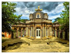 Eingang Schloss Eremitage