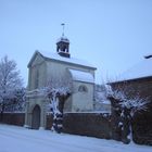 Eingang Schloß Ossenberg im Winter 2009