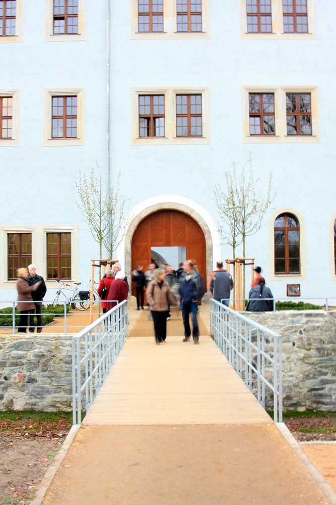 Eingang Schloss Osterstein Zwickau