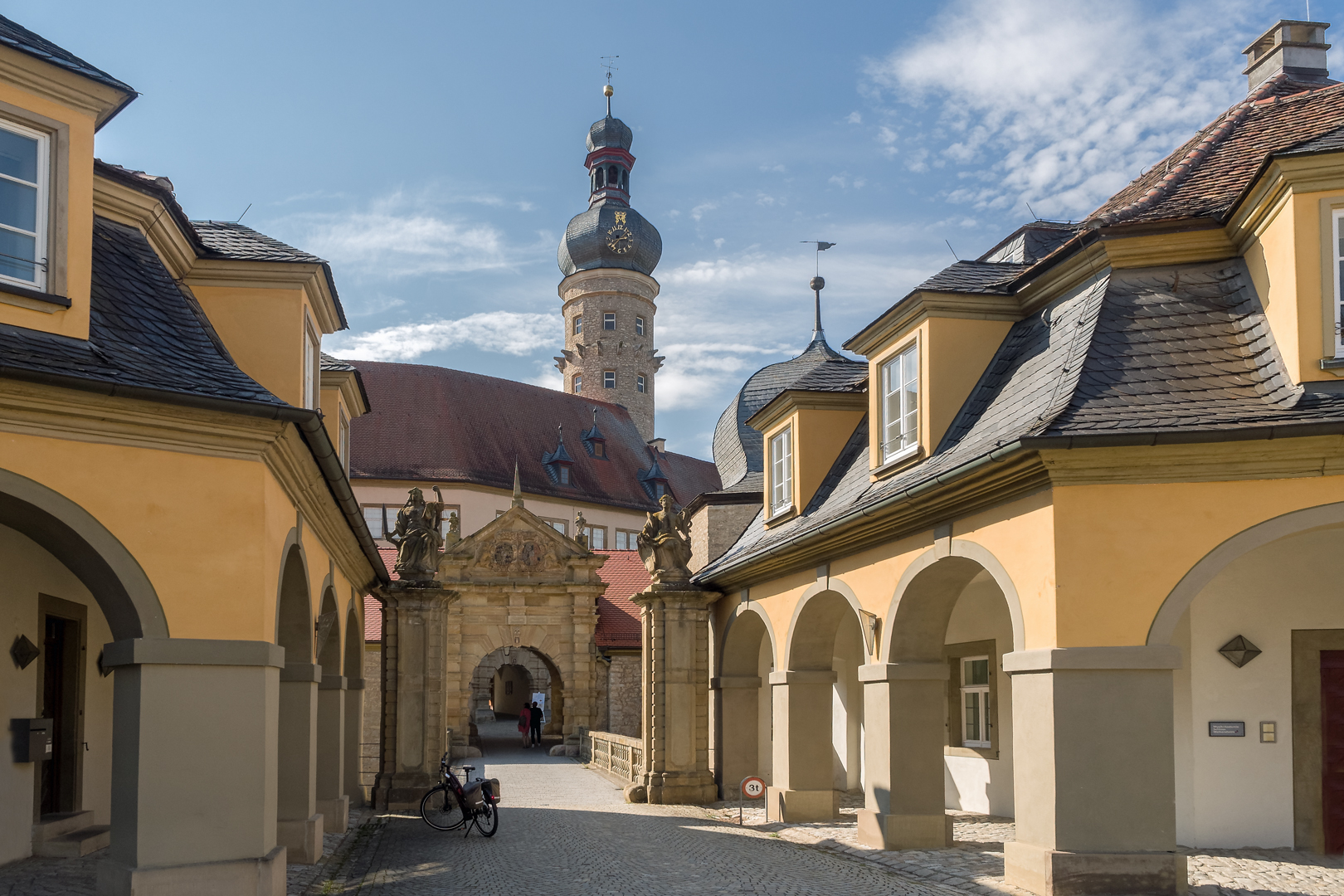 Eingang Schloss Weikersheim