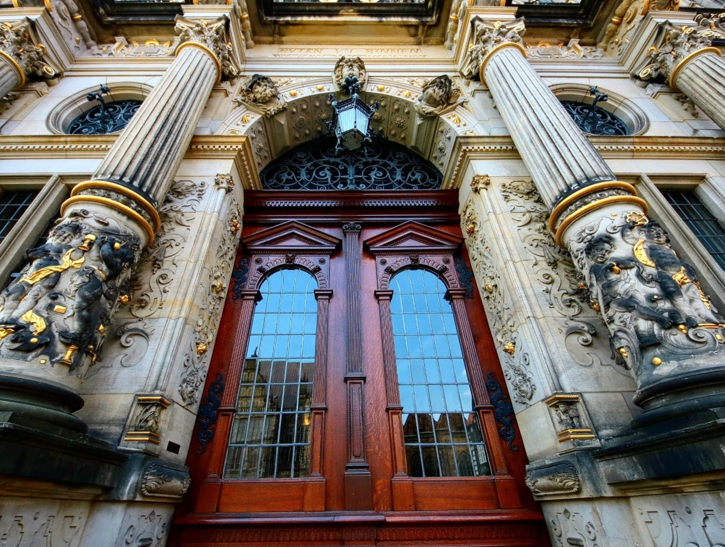 Eingang Schütting, Bremen Marktplatz