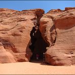 Eingang Upper Antelope Canyon