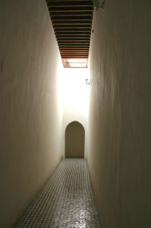 Eingang zu einer Moschee in Marakesch