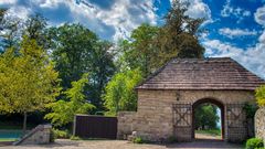 Eingang zum Friedhof von Marienmünster