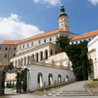 Eingang zum Fürstenschloss in Mikulov