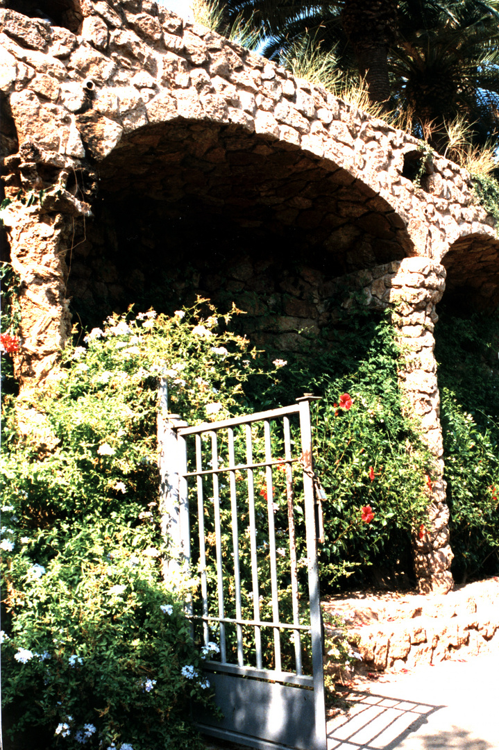 Eingang zum Gaudipark