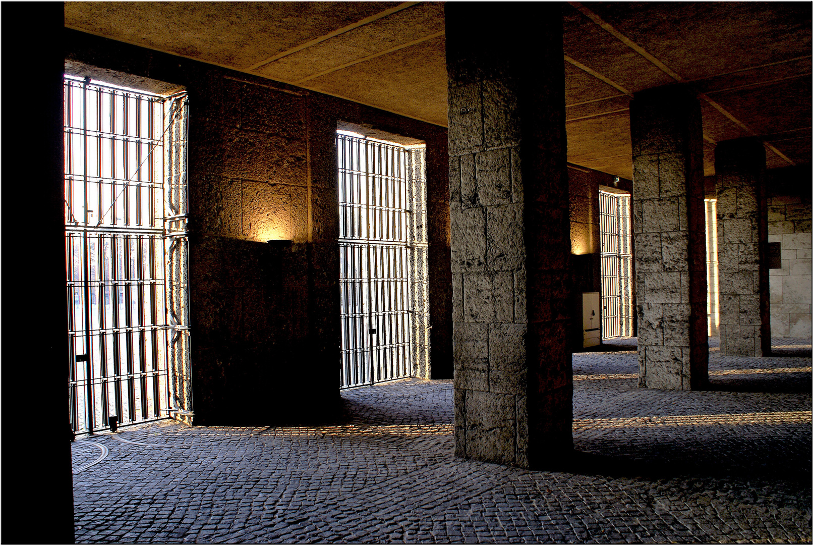 Eingang zum Glockenturm , Berlin , Olympiastadion 