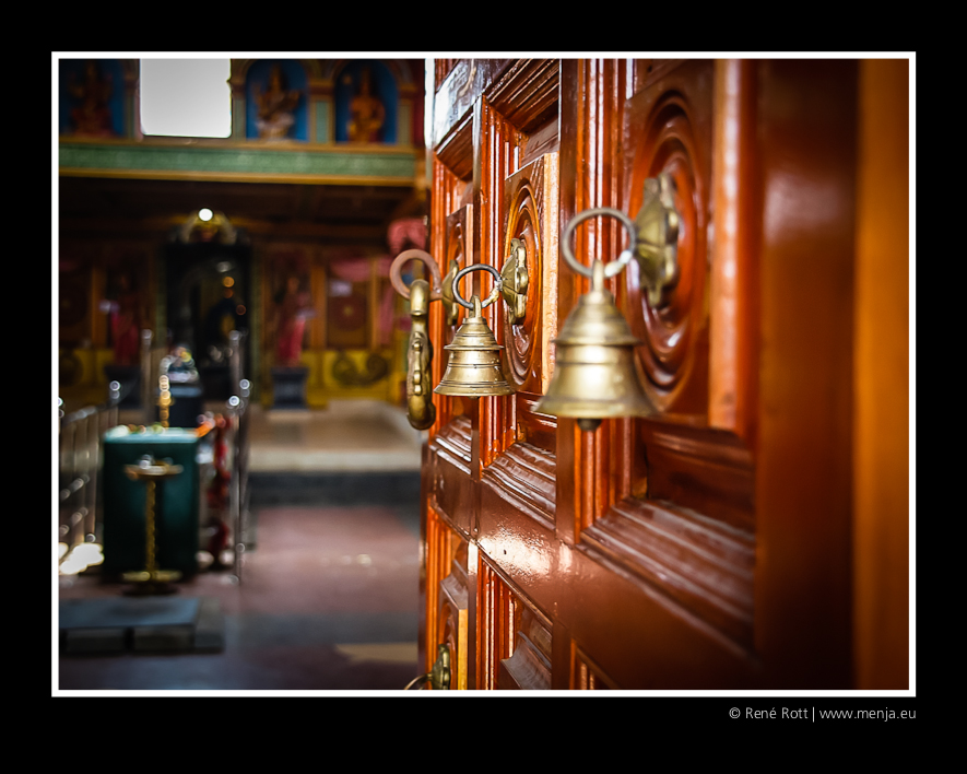 Eingang zum Hindu-Tempel in Negombo / Sri Lanka