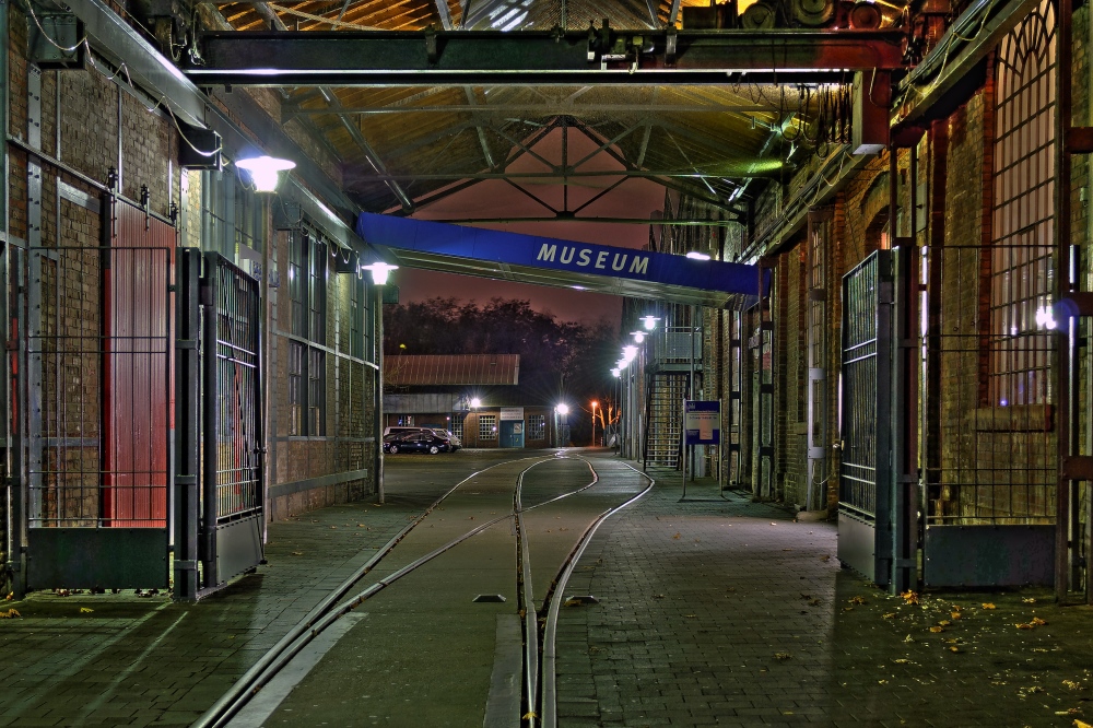 Eingang zum Industriemuseum in Oberhausen