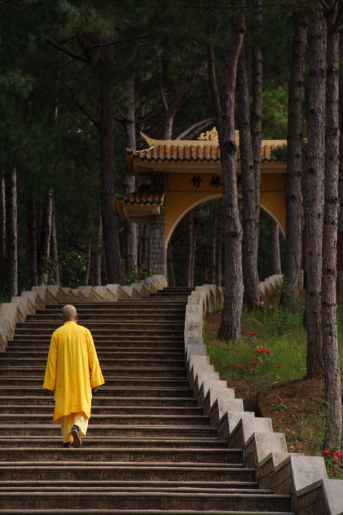 Eingang zum Kloster 'Bambushain', Dalat (Vietnam)