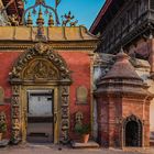 Eingang Zum Königspalast Bhaktapur