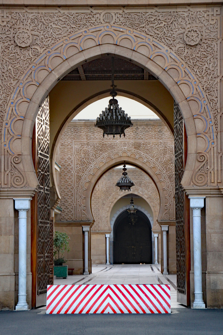 Eingang zum Königspalast in Rabat