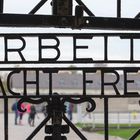 Eingang zum Lager Dachau
