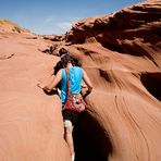 Eingang zum Lower Antelope Canyon