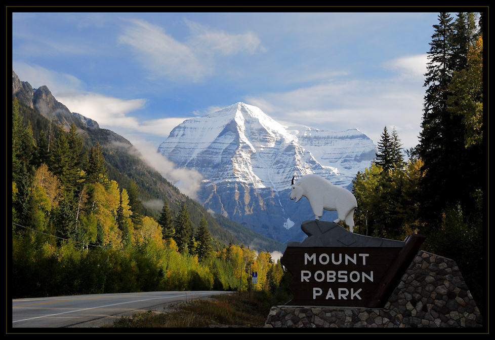 Eingang zum Mt. Robson PP