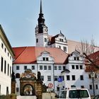 Eingang zum Schloss Hartenfels in Torgau