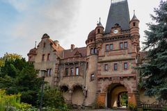 Eingang zum Schloss Veltheimsburg-Bebertal
